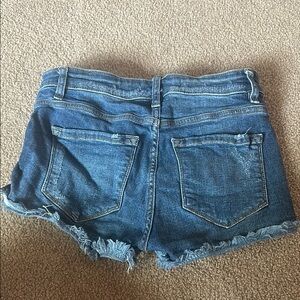 KanCan Blue Jean Shorts Distressed Cut-Off